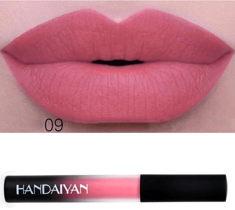 Charm matte velvet matte lip gloss lip glaze matte non-stick matte long-lasting liquid lipstick can be authorized - Mubimart