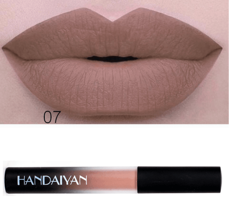 Charm matte velvet matte lip gloss lip glaze matte non-stick matte long-lasting liquid lipstick can be authorized - Mubimart