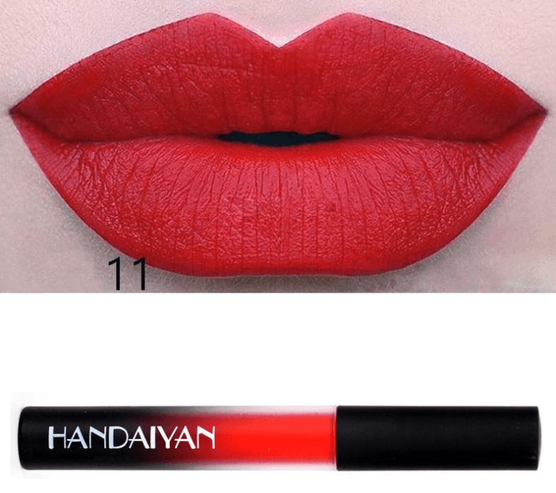 Charm matte velvet matte lip gloss lip glaze matte non-stick matte long-lasting liquid lipstick can be authorized - Mubimart