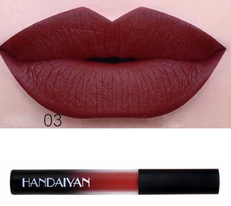 Charm matte velvet matte lip gloss lip glaze matte non-stick matte long-lasting liquid lipstick can be authorized - Mubimart -  