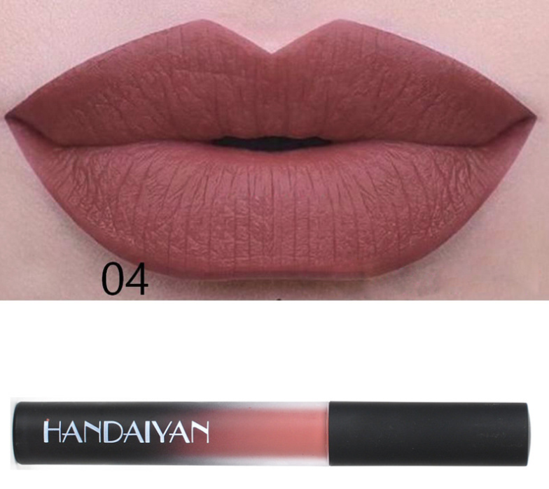 Charm matte velvet matte lip gloss lip glaze matte non-stick matte long-lasting liquid lipstick can be authorized - Mubimart -  