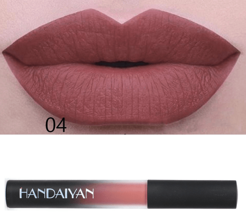 Charm matte velvet matte lip gloss lip glaze matte non-stick matte long-lasting liquid lipstick can be authorized - Mubimart