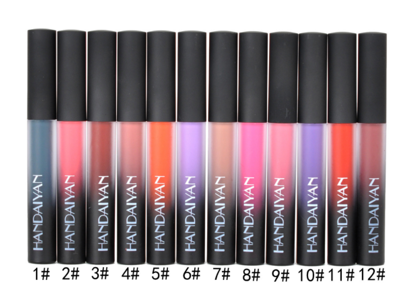 Charm matte velvet matte lip gloss lip glaze matte non-stick matte long-lasting liquid lipstick can be authorized - Mubimart -  