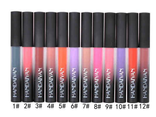 Charm matte velvet matte lip gloss lip glaze matte non-stick matte long-lasting liquid lipstick can be authorized - Mubimart