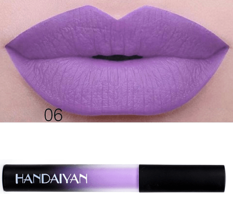Charm matte velvet matte lip gloss lip glaze matte non-stick matte long-lasting liquid lipstick can be authorized - Mubimart