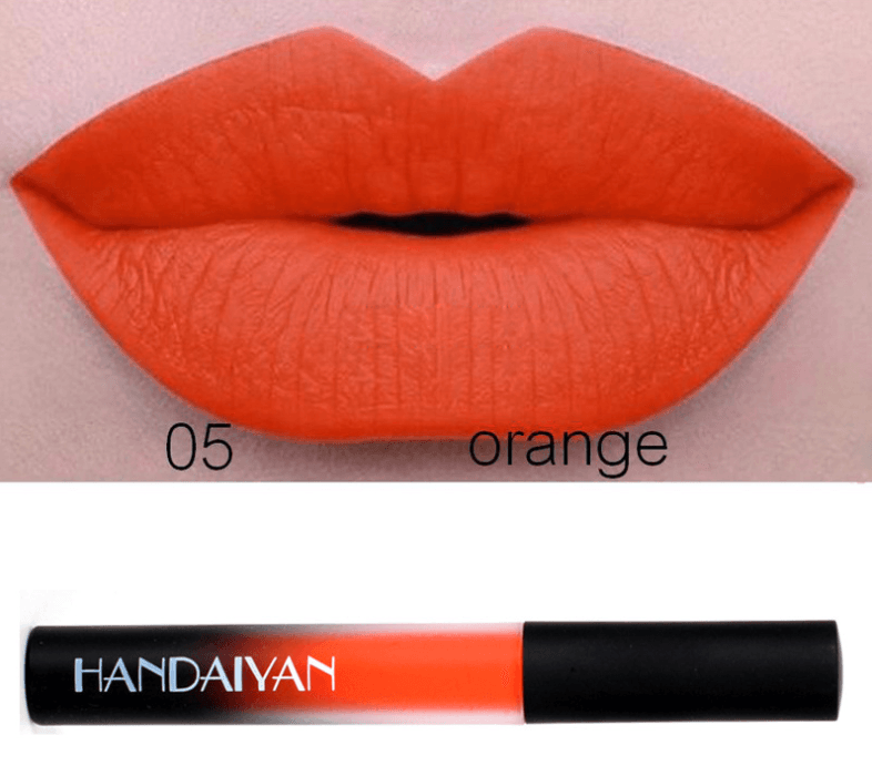 Charm matte velvet matte lip gloss lip glaze matte non-stick matte long-lasting liquid lipstick can be authorized - Mubimart