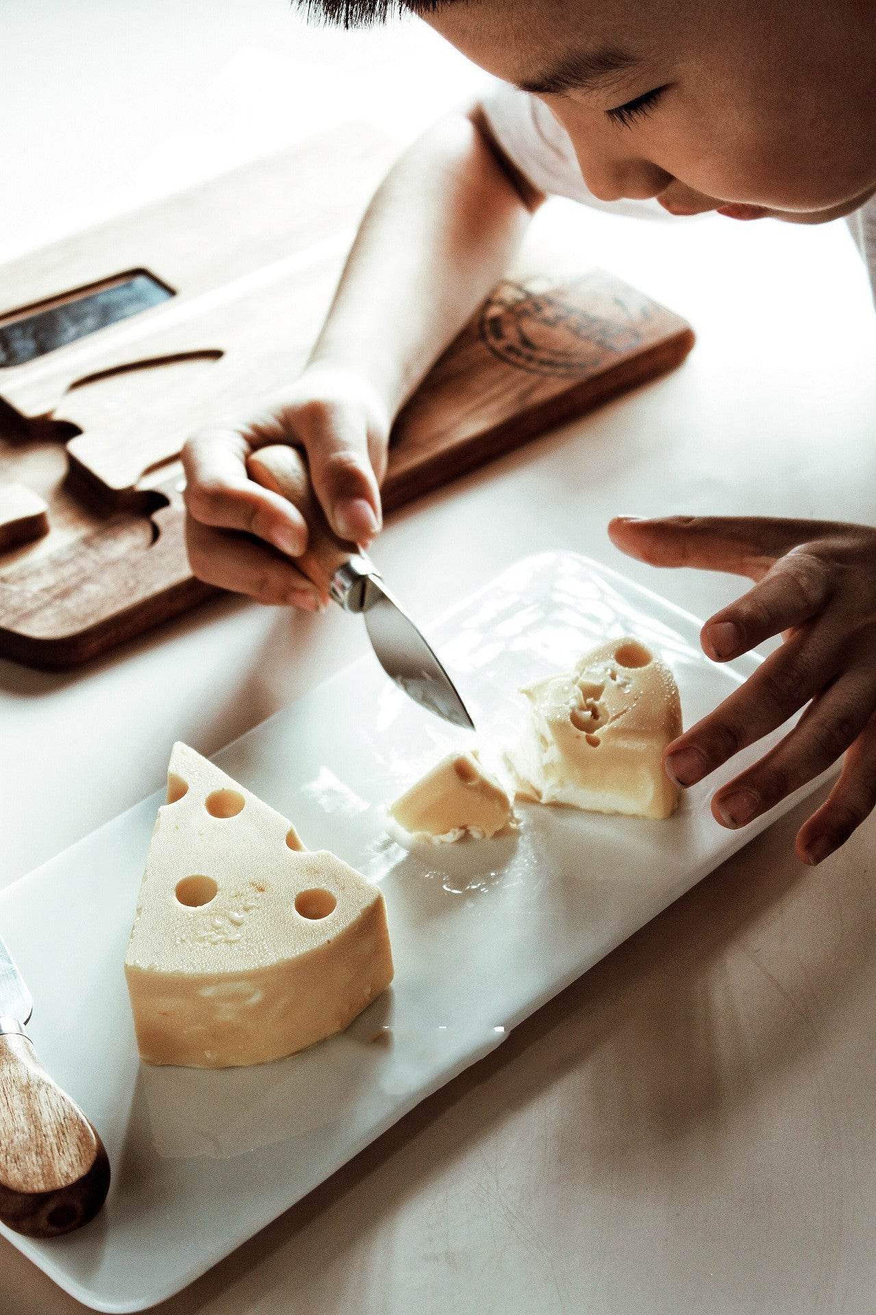 Cheese Butter Knife Board Set Bread Cake Board Steak - Mubimart