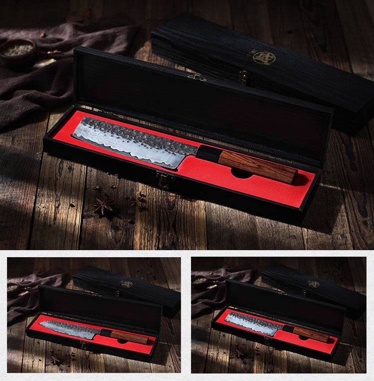Chef Knife Household Fruit Kitchen Knife Hand Forged - Mubimart