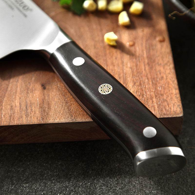 Chef Knife Western Style Ox Knife Stainless Steel Chef Cooking Knife Slicing Knife - Mubimart