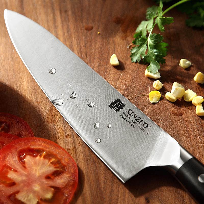 Chef Knife Western Style Ox Knife Stainless Steel Chef Cooking Knife Slicing Knife - Mubimart