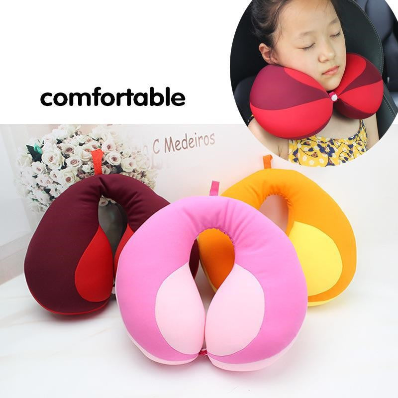 Children Car U-shape Pillow Travel Safety Seat Pillow - Mubimart -  