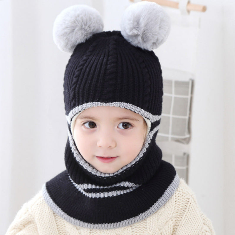 Children Hats - Mubimart - Wool Cap 