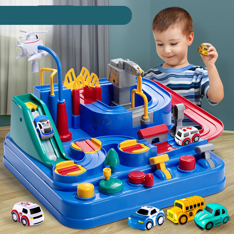 Children Toys For The Parking Lot Car Track Kids Toy - Mubimart -  