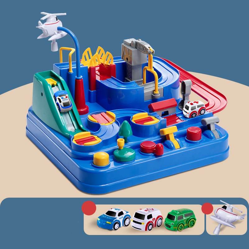 Children Toys For The Parking Lot Car Track Kids Toy - Mubimart