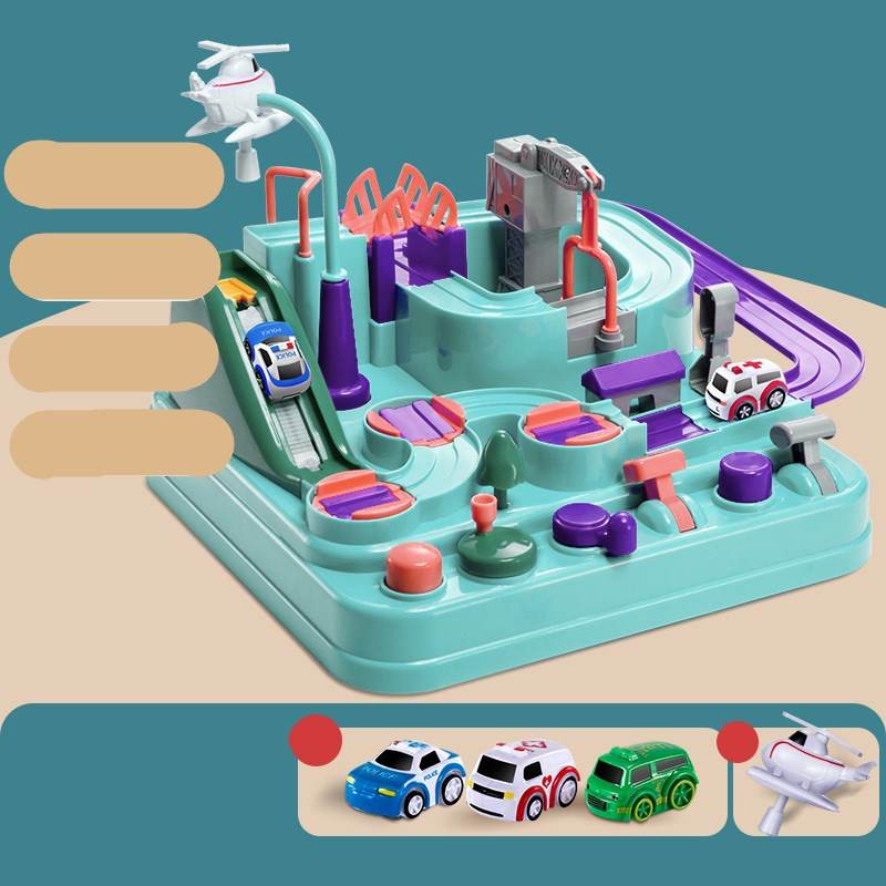 Children Toys For The Parking Lot Car Track Kids Toy - Mubimart