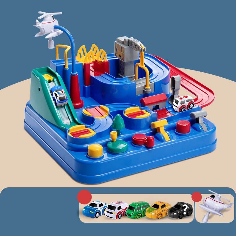 Children Toys For The Parking Lot Car Track Kids Toy - Mubimart