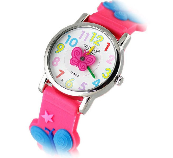 Children cartoon silicone watch - Mubimart -  