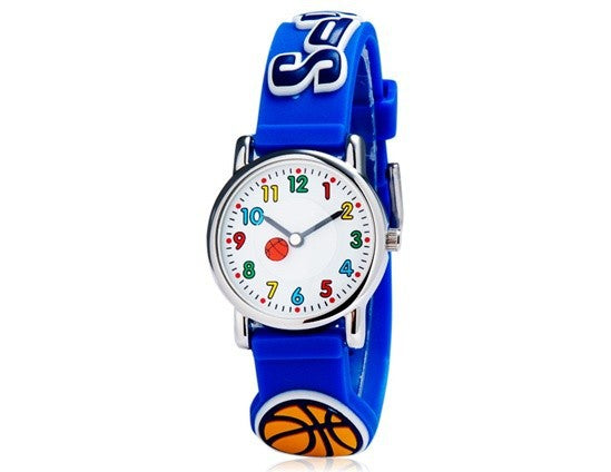 Children cartoon silicone watch - Mubimart -  