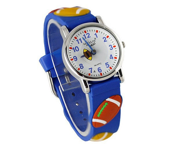 Children cartoon silicone watch - Mubimart -  