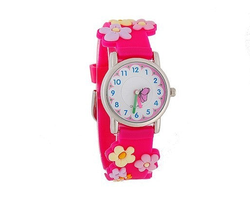 Children cartoon silicone watch - Mubimart -  