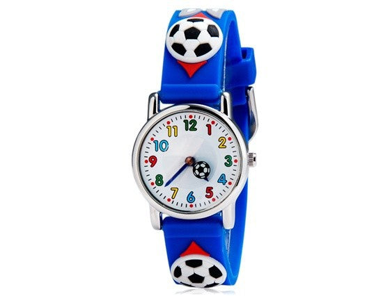 Children cartoon silicone watch - Mubimart -  