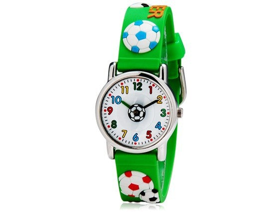 Children cartoon silicone watch - Mubimart -  