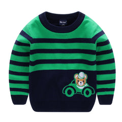 Children cartoon sweater - Mubimart -  