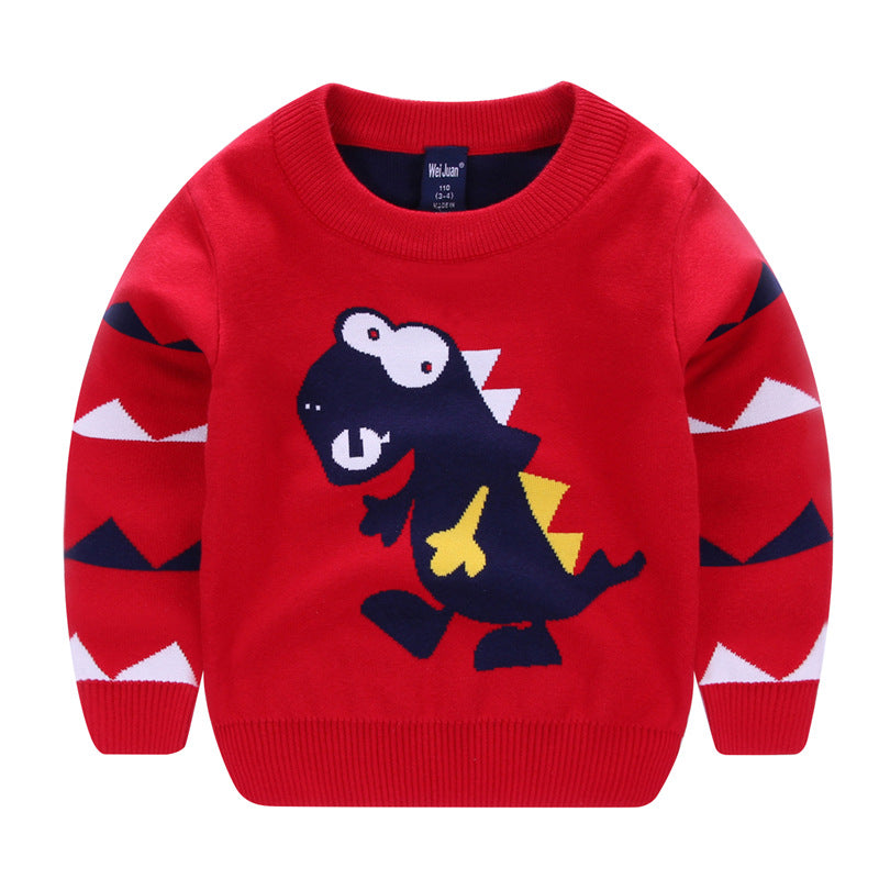 Children cartoon sweater - Mubimart -  