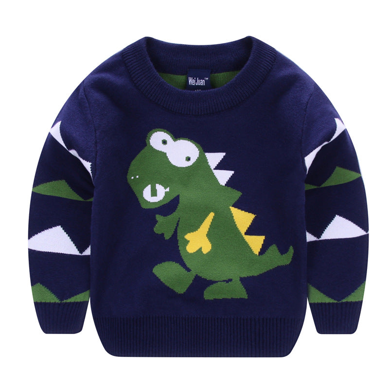 Children cartoon sweater - Mubimart -  