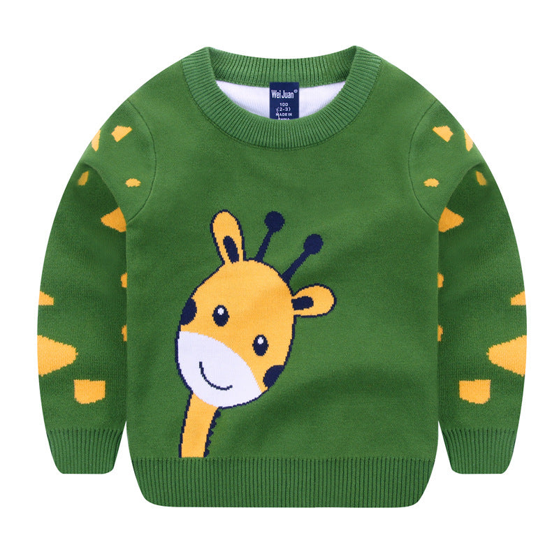 Children cartoon sweater - Mubimart - Boy Sweatshirts 