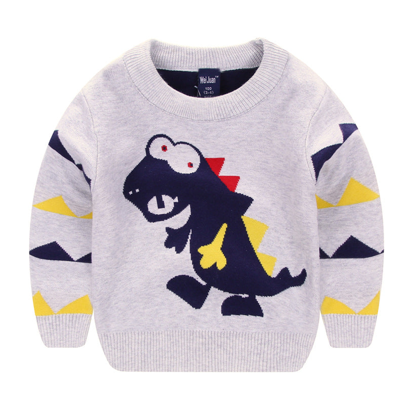 Children cartoon sweater - Mubimart -  