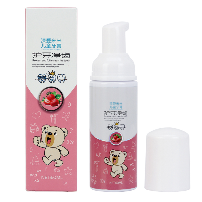 Children mousse foam toothpaste - Mubimart -  