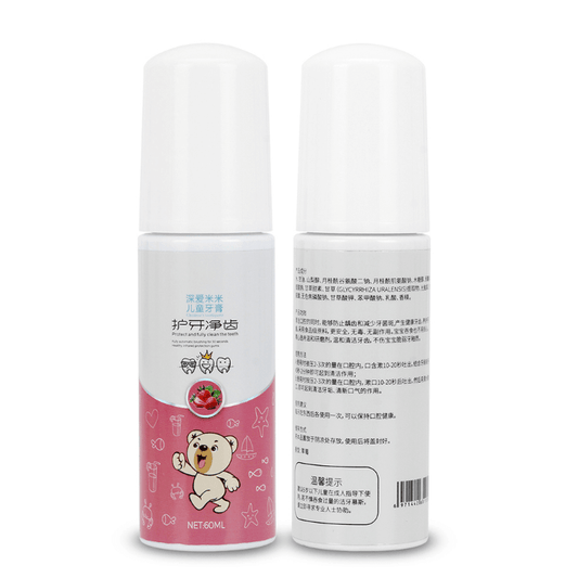 Children mousse foam toothpaste - Mubimart