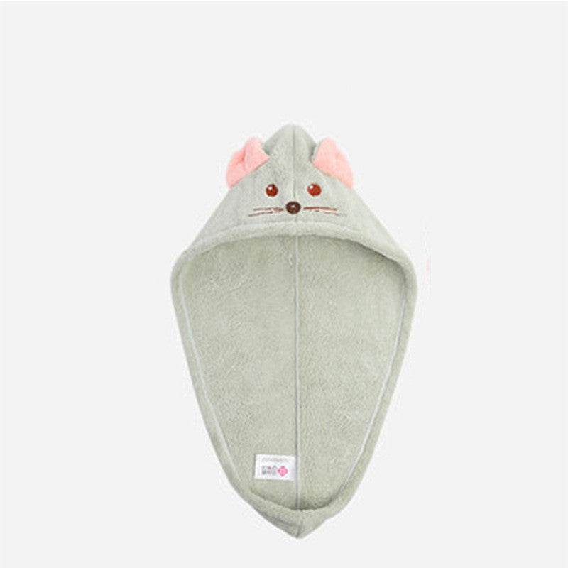 Children's Adult Head Wiper Head Scarf Dry Hair Towel Shower Cap - Mubimart