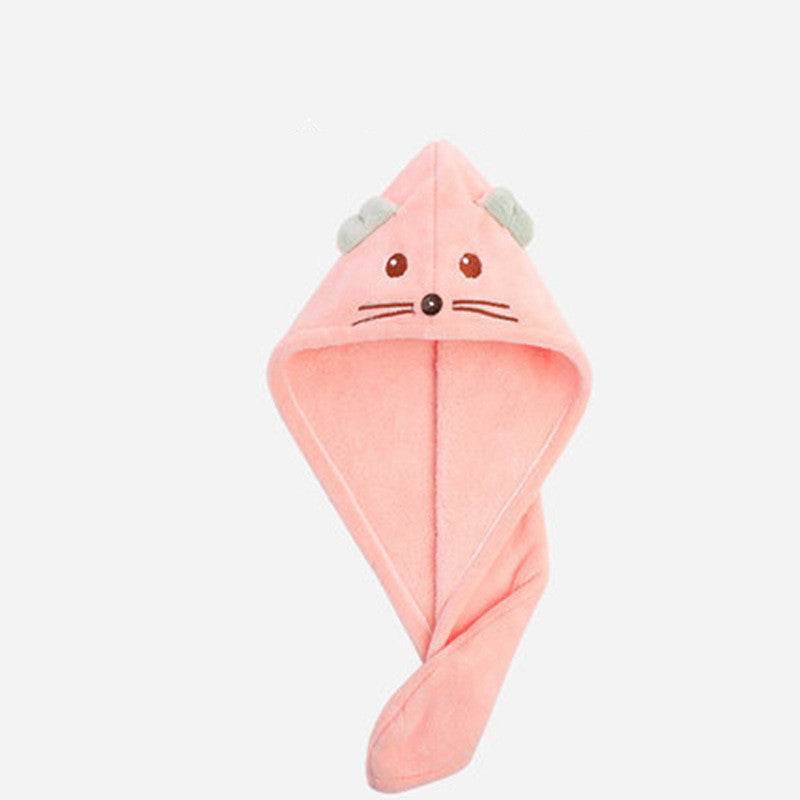 Children's Adult Head Wiper Head Scarf Dry Hair Towel Shower Cap - Mubimart