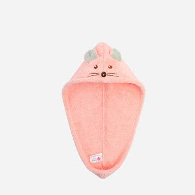Children's Adult Head Wiper Head Scarf Dry Hair Towel Shower Cap - Mubimart