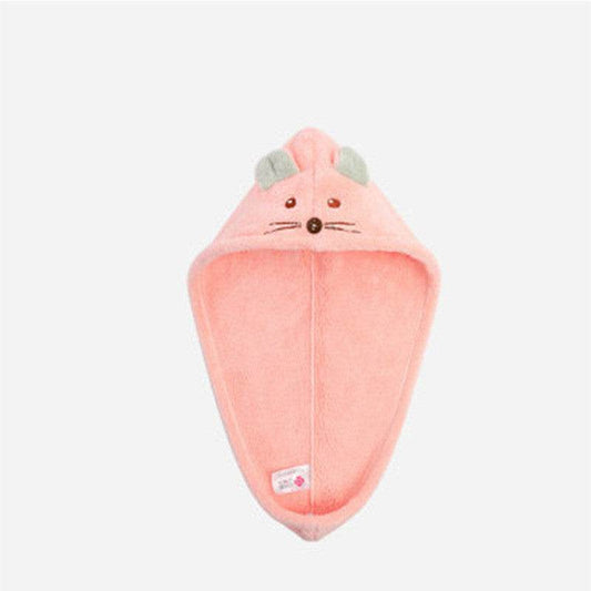 Children's Adult Head Wiper Head Scarf Dry Hair Towel Shower Cap - Mubimart
