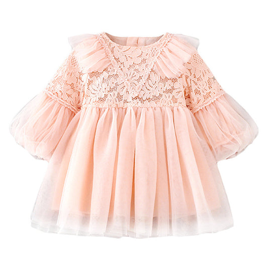 Children"s Autumn New Girl Princess Dress - Mubimart - Baby Cloth 