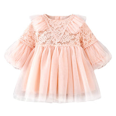 Children"s Autumn New Girl Princess Dress - Mubimart - Baby Cloth 