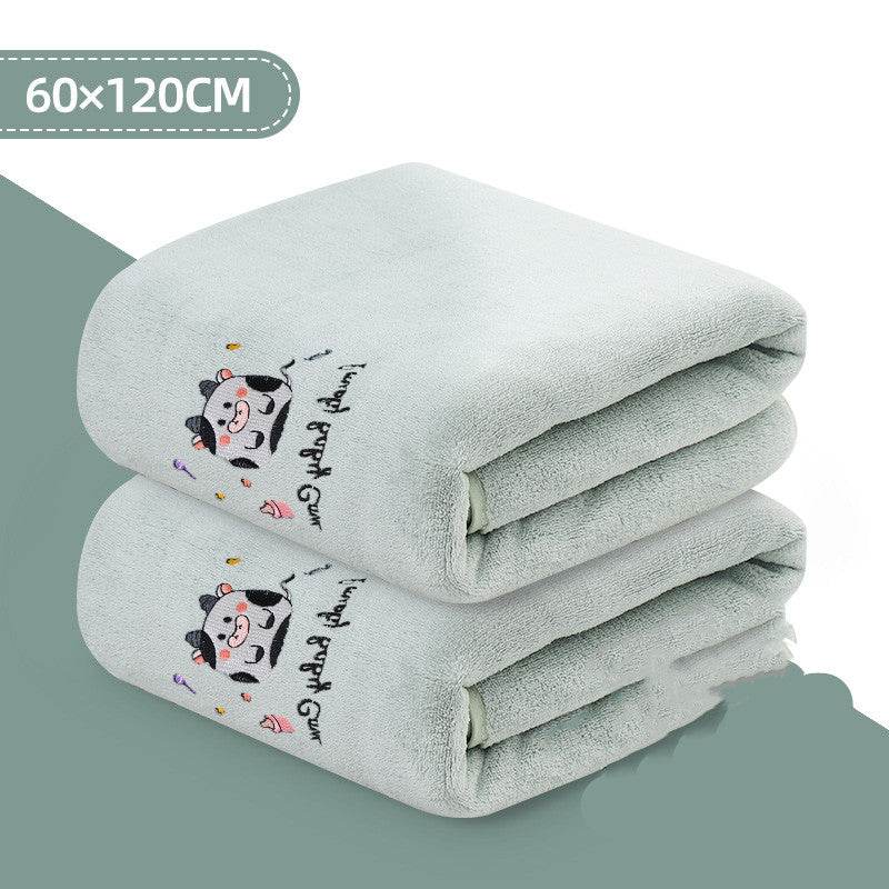 Children's Bath Towels Are More Absorbent Than Gauze And Pure Cotton - Mubimart