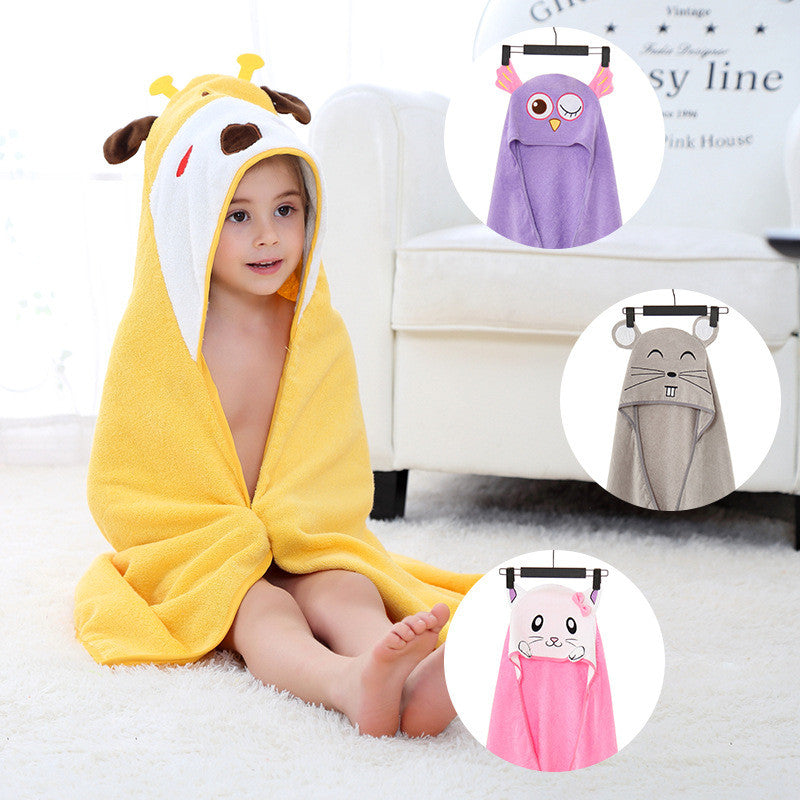 Children's Bath Towels Summer Cute Style And Supple Home Clothes - Mubimart -  