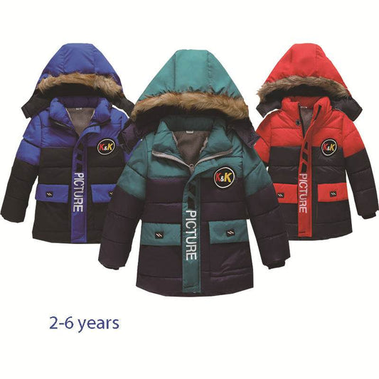 Children's Boys' Thickening Coat - Mubimart