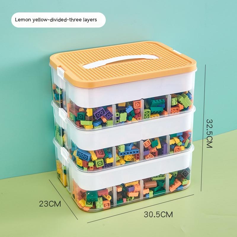 Children's Building Block Toy Parts Classification Storage Box - Mubimart -  