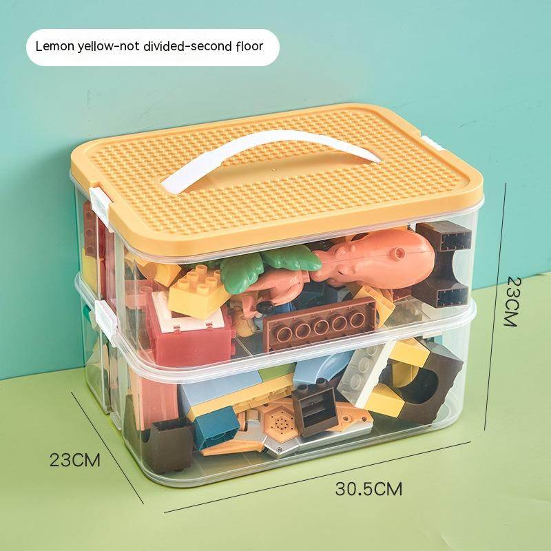 Children's Building Block Toy Parts Classification Storage Box - Mubimart