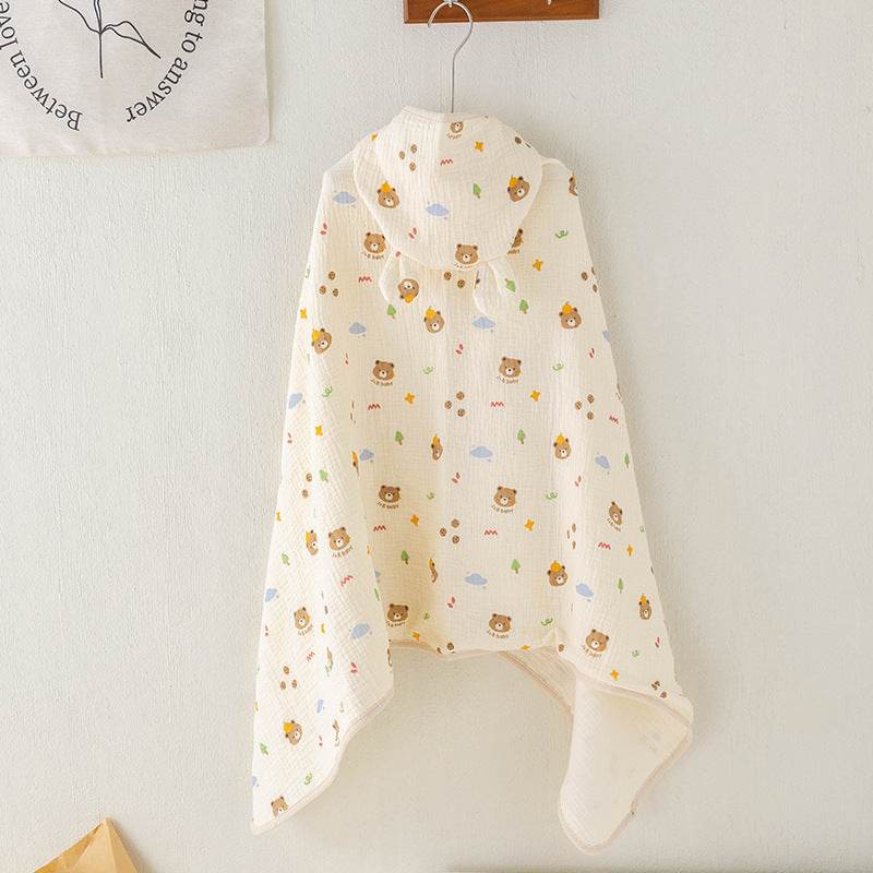 Children's Cape Hooded Bath Towel - Mubimart