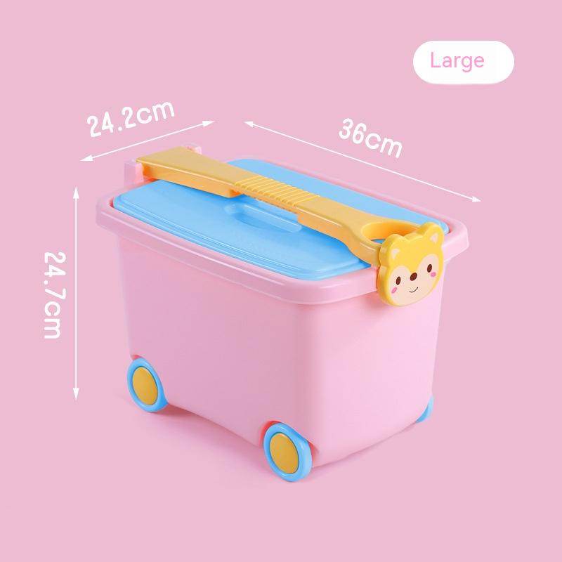 Children's Cartoon Toy Building Block Storage Box - Mubimart