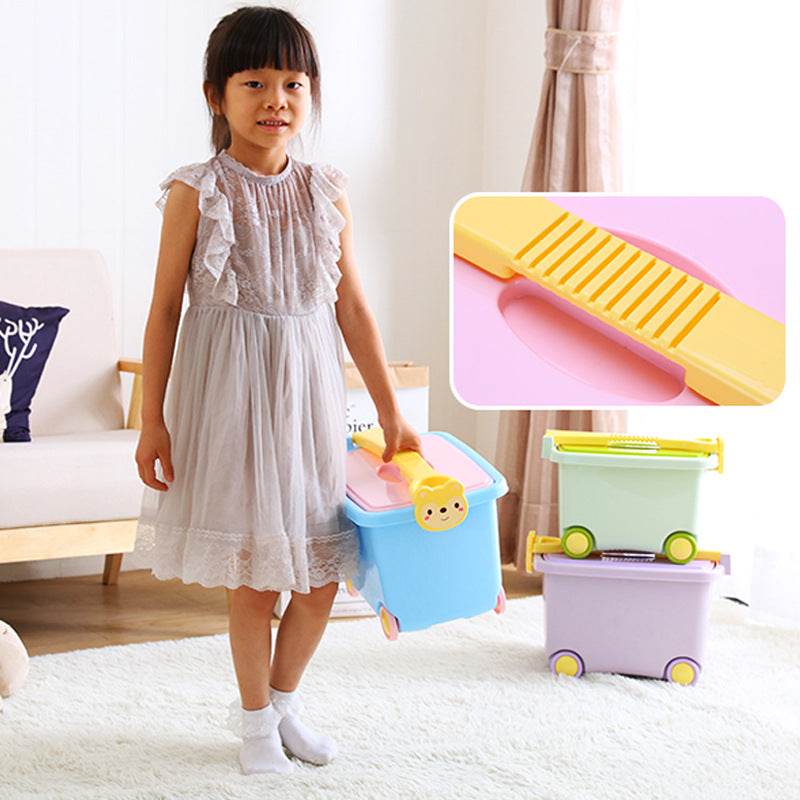 Children's Cartoon Toy Building Block Storage Box - Mubimart