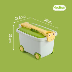 Children's Cartoon Toy Building Block Storage Box - Mubimart -  