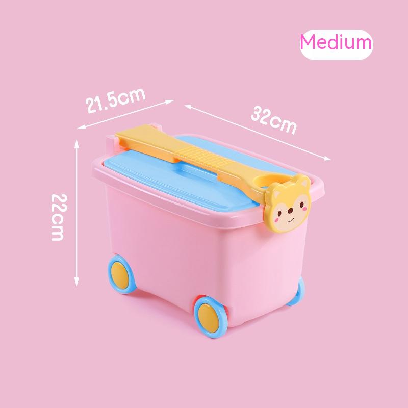 Children's Cartoon Toy Building Block Storage Box - Mubimart -  