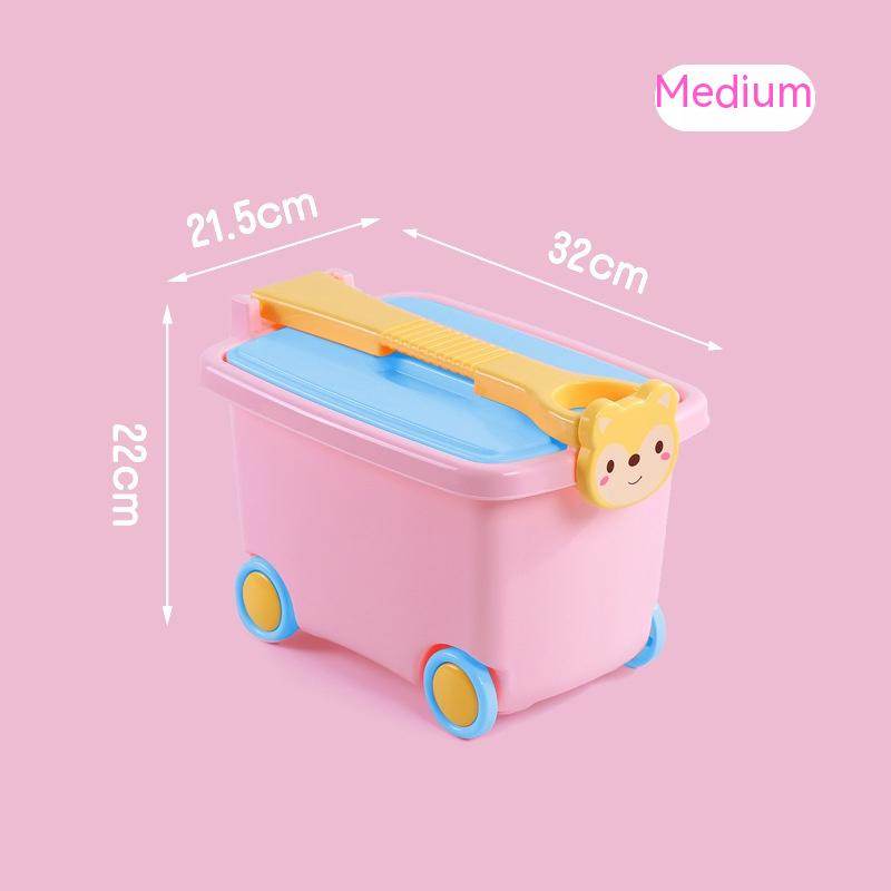 Children's Cartoon Toy Building Block Storage Box - Mubimart